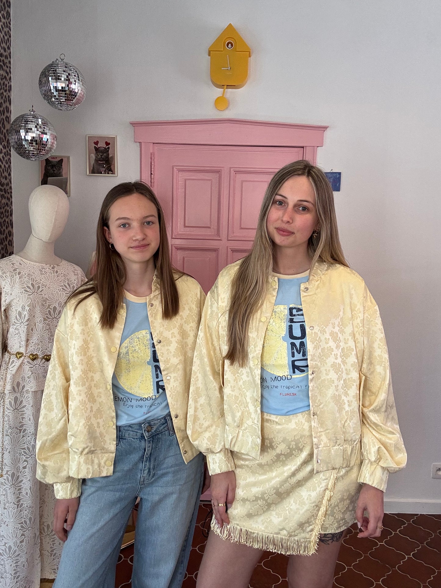 Fluresk – Skort geel