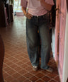 Barrel leg jeans