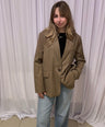 Juliette's leopard blazer