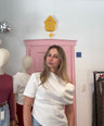 Julia's off shoulder white