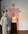 B.young - Bruine Maxi Rok