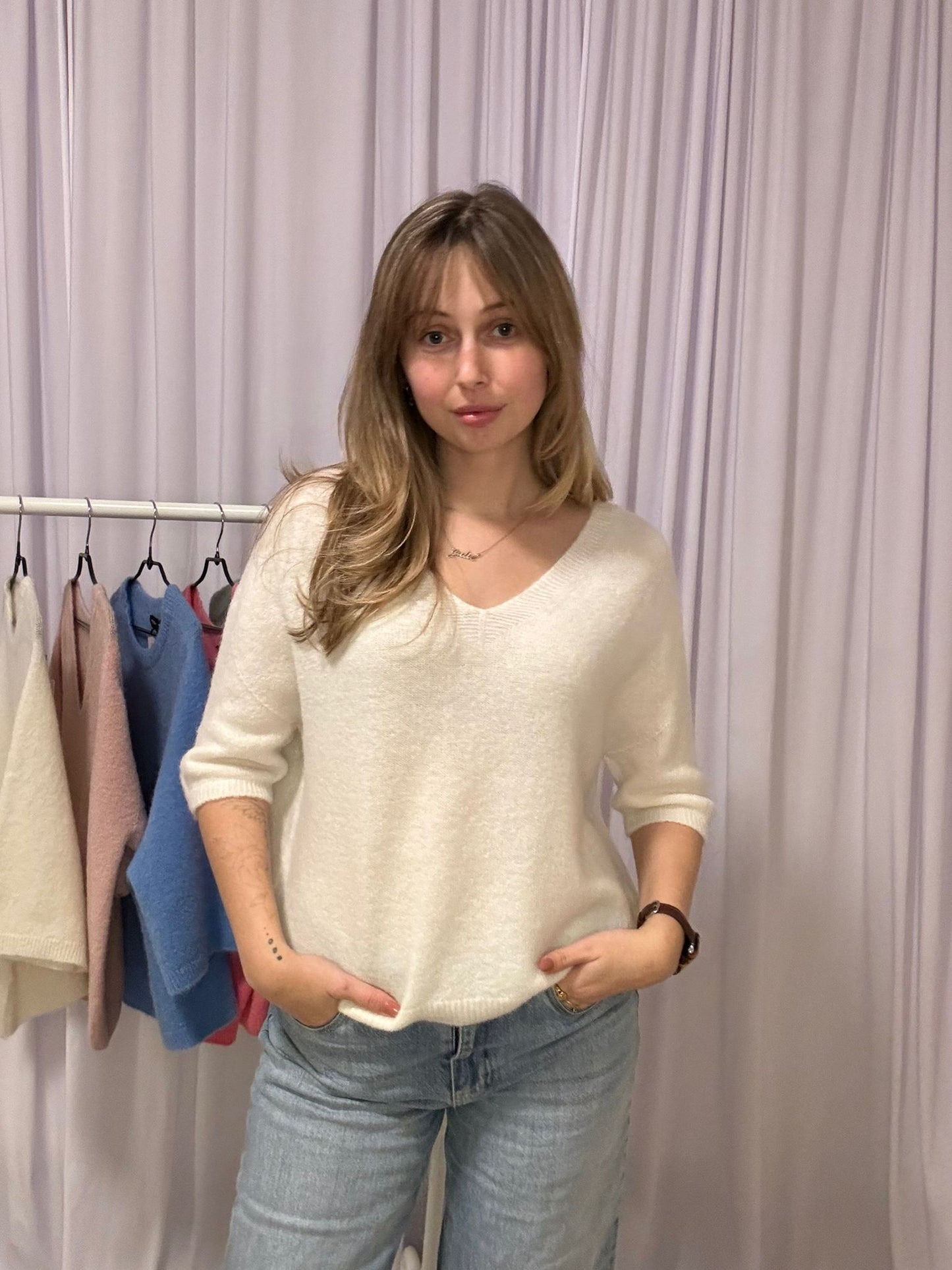 Juliette's off white
