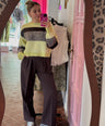 B.young - Bruin Wide Leg broek
