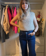 Juliette's jeansbroek studs