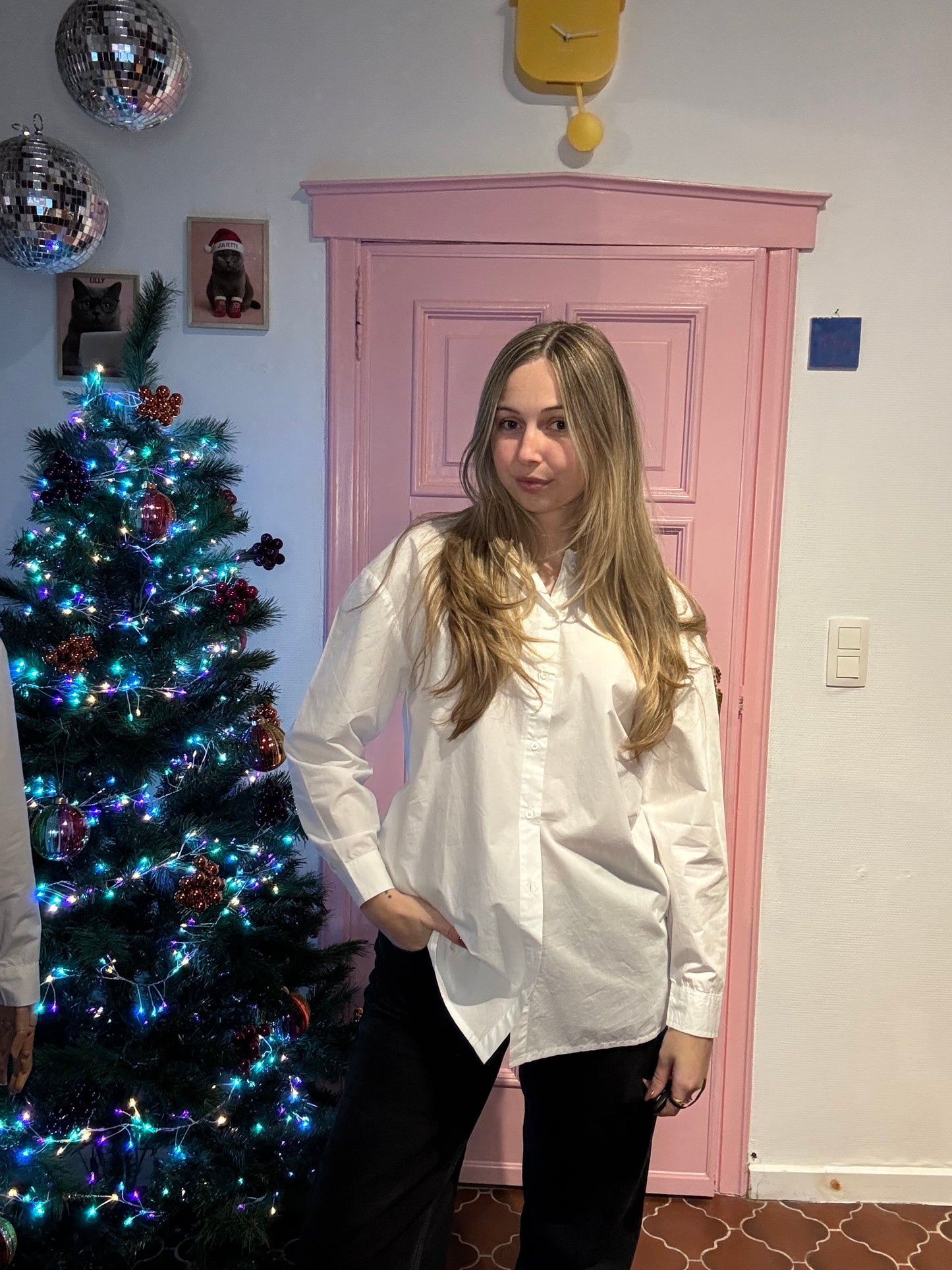 ICHI - hemd met strik