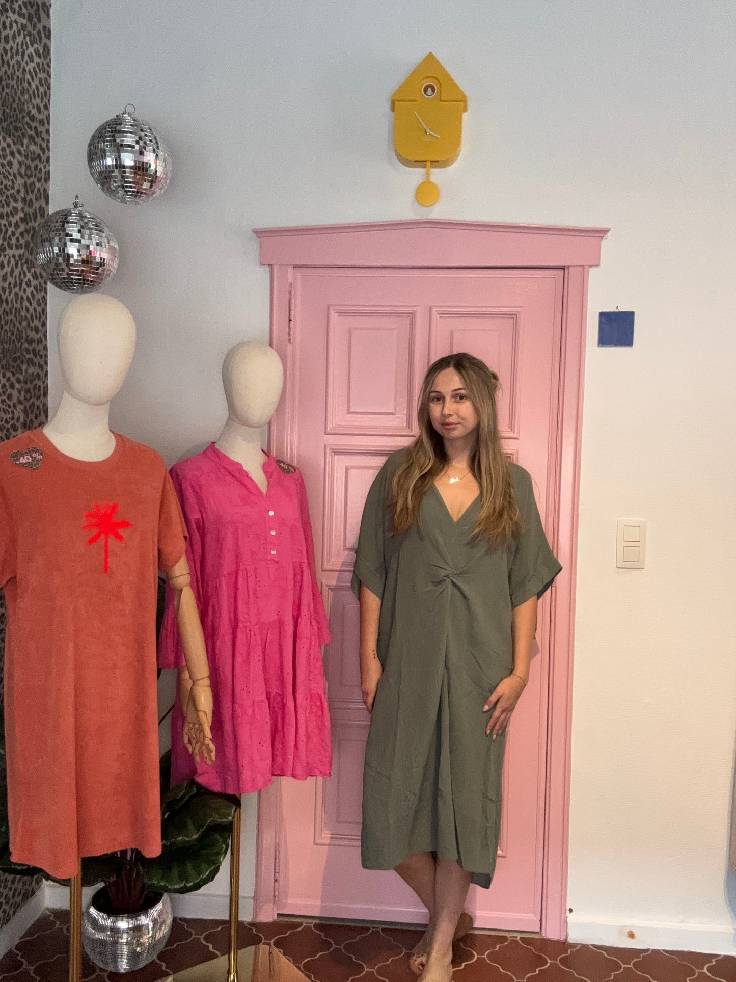 Julia’s sunset swing khaki