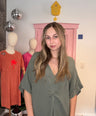 Julia’s sunset swing khaki