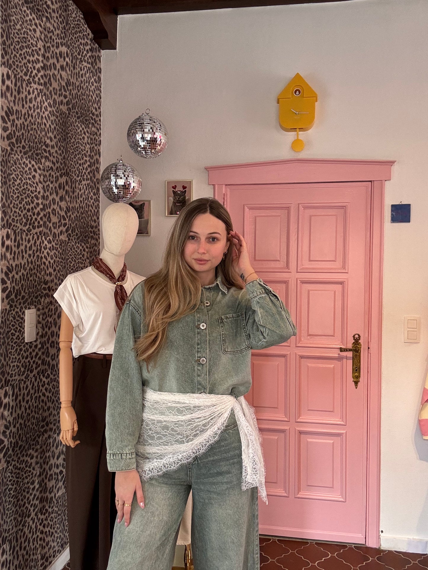 Vintage Kant Sjaaltje