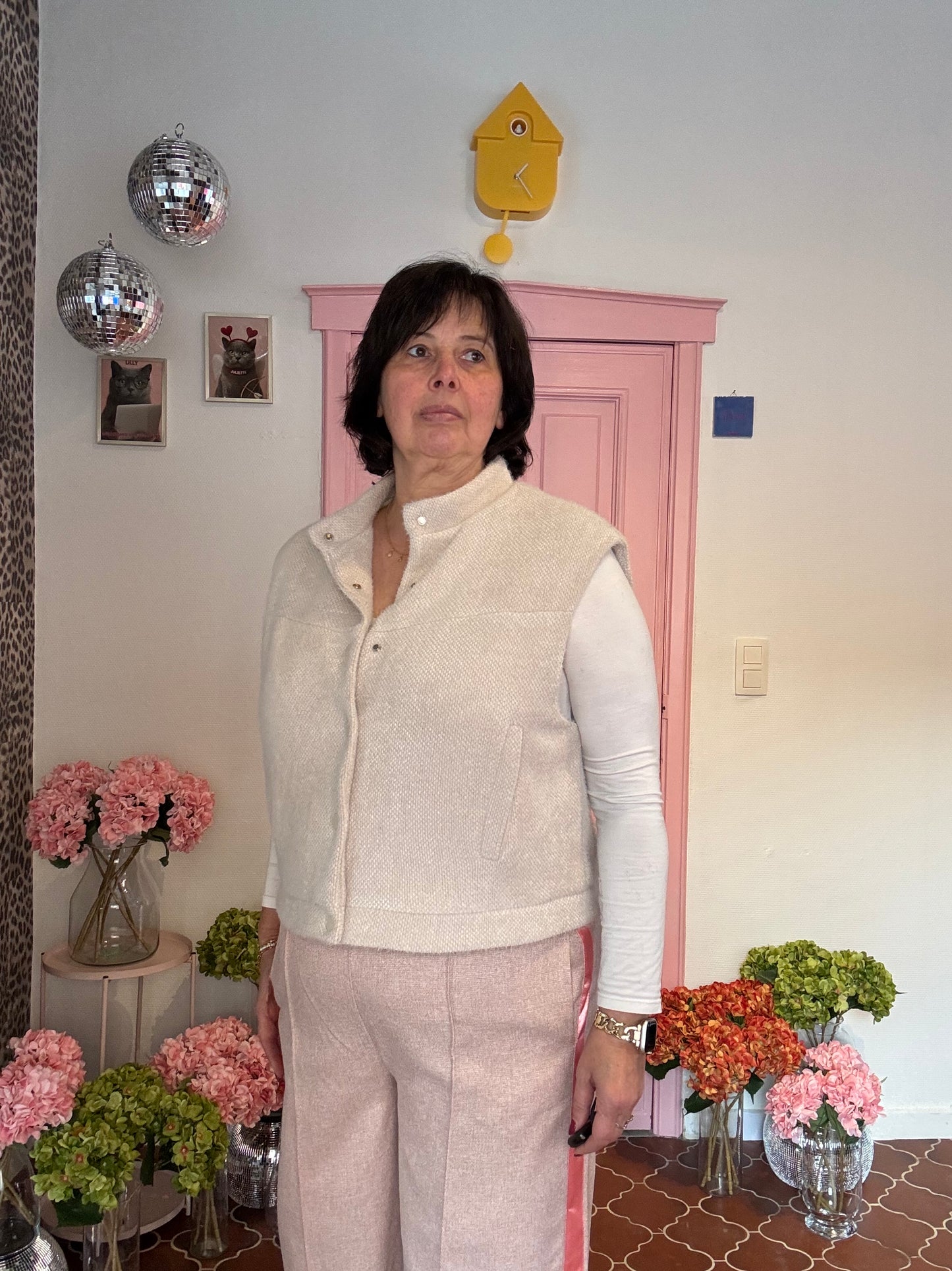 Fluresk - Ecru Zacht Gilet