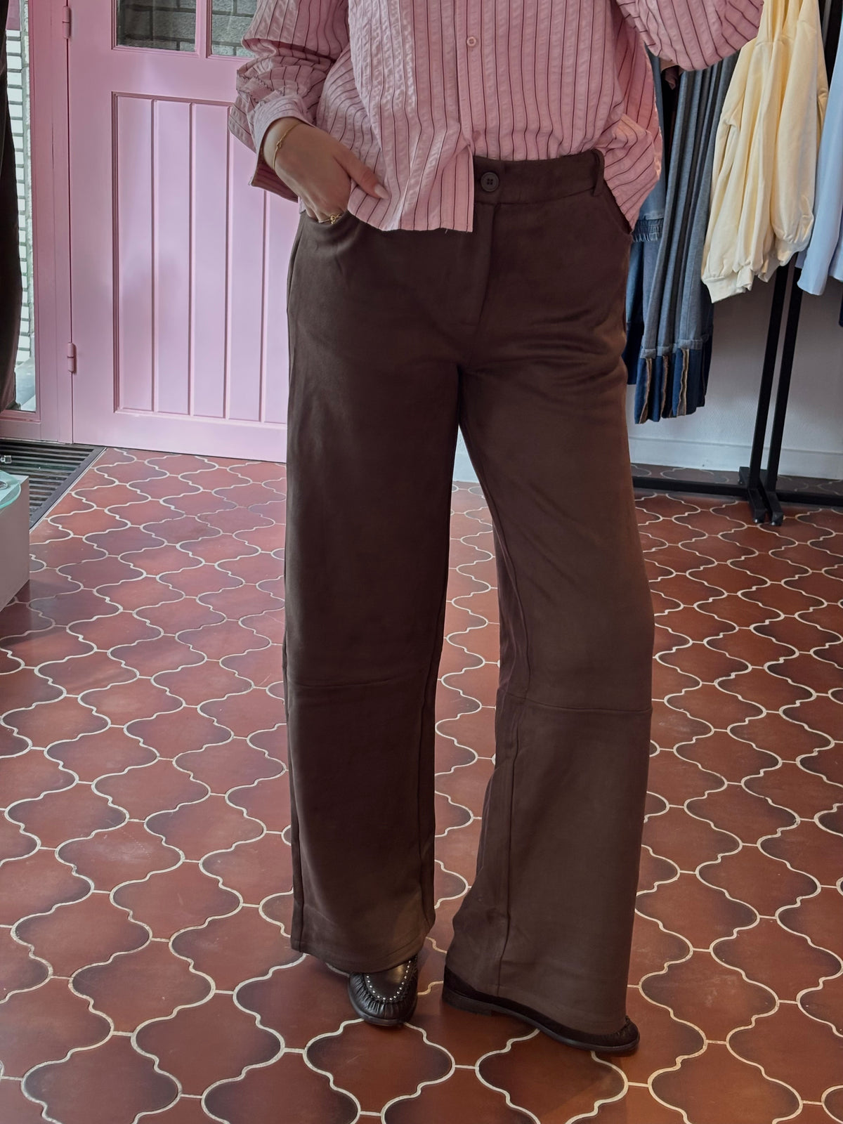 Fluresk - Suède Look Broek