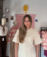 Fluresk - Beige Basic T-shirt