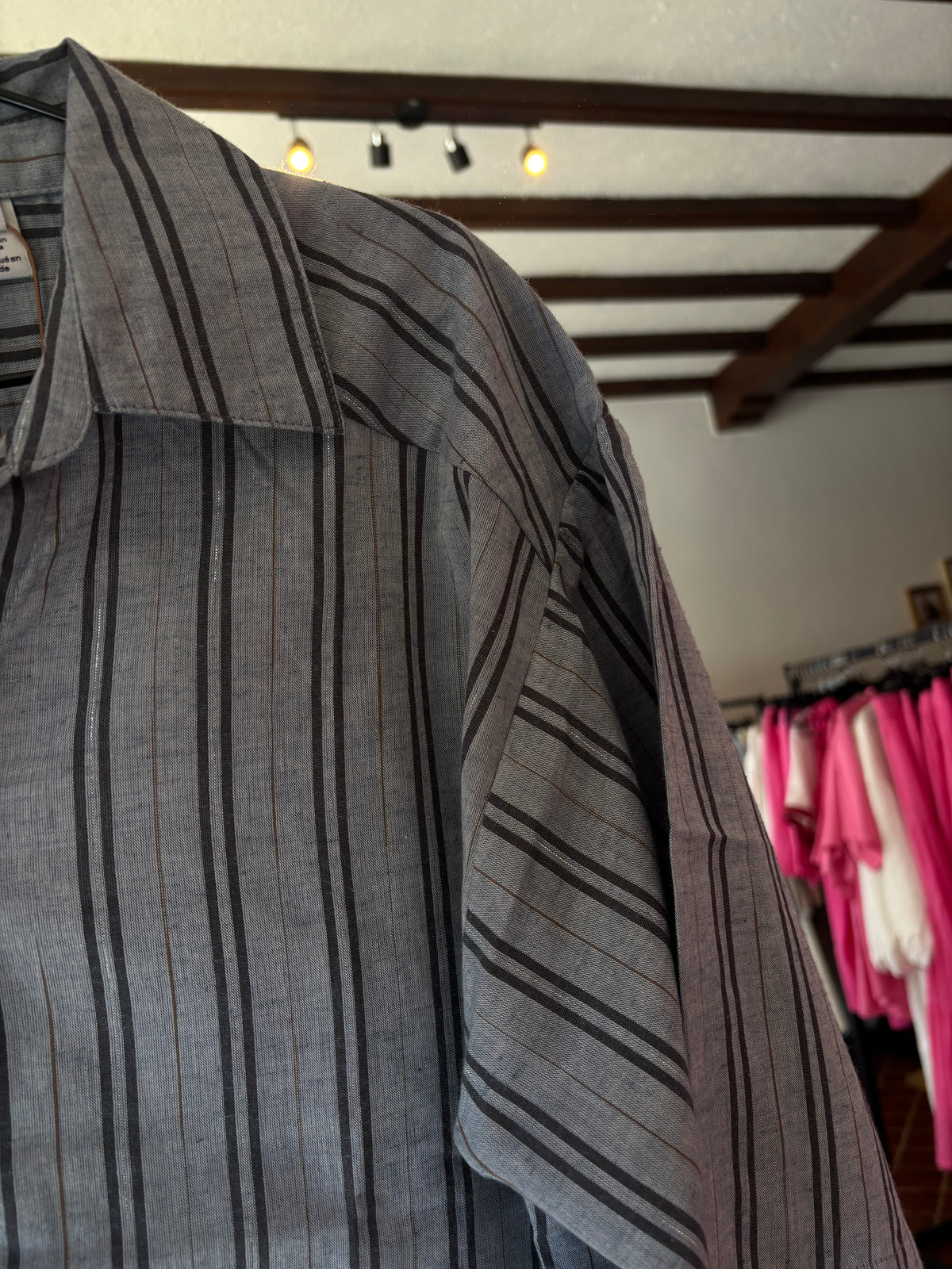 PULZ JEANS - Gestreept Hemdje
