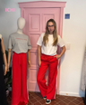 ICHI - streep broek