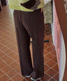 B.young - Bruin Wide Leg broek