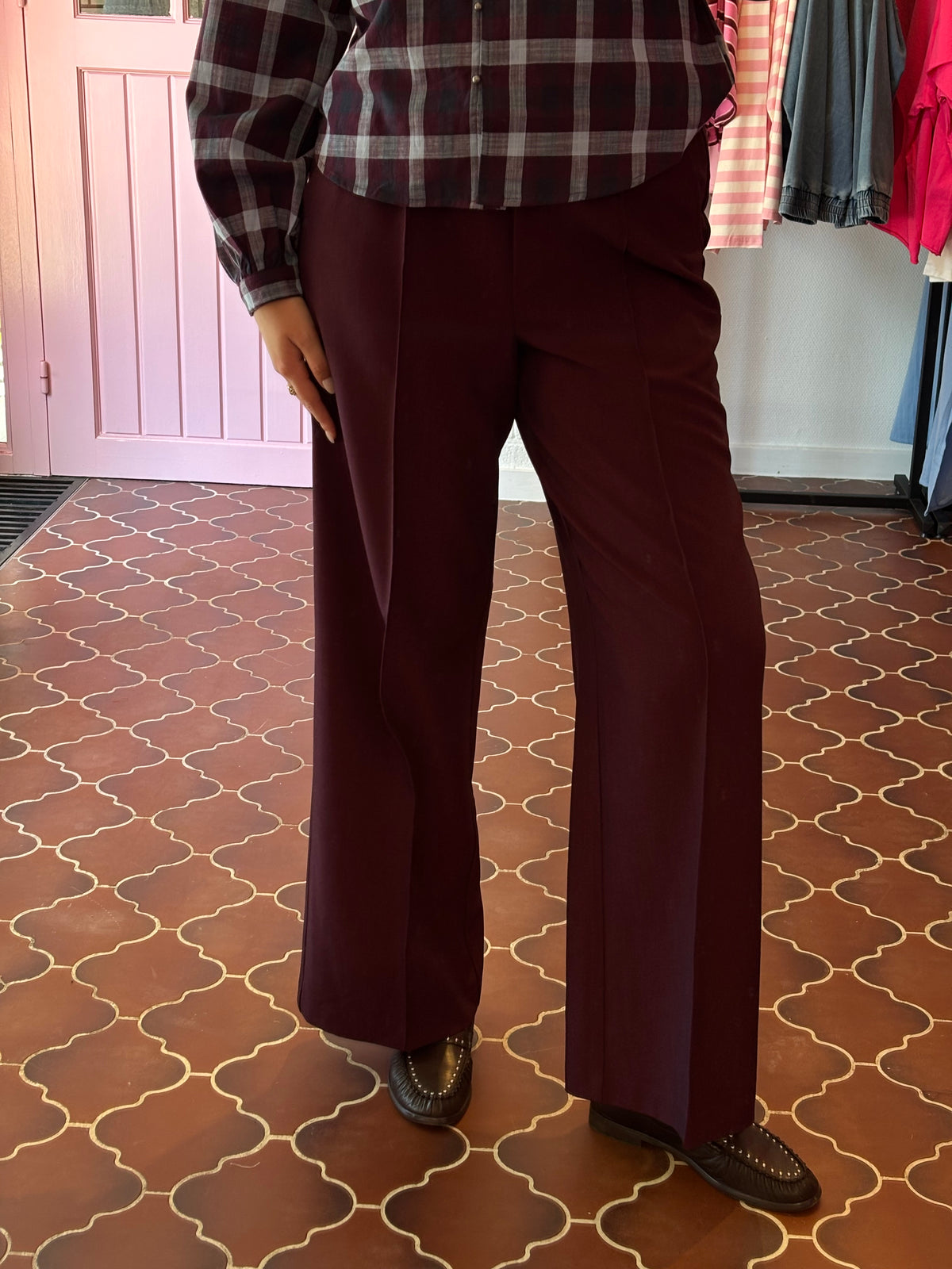 B.young -  Burgundy Broek