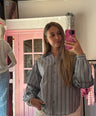 PULZ JEANS - Gestreept Hemdje