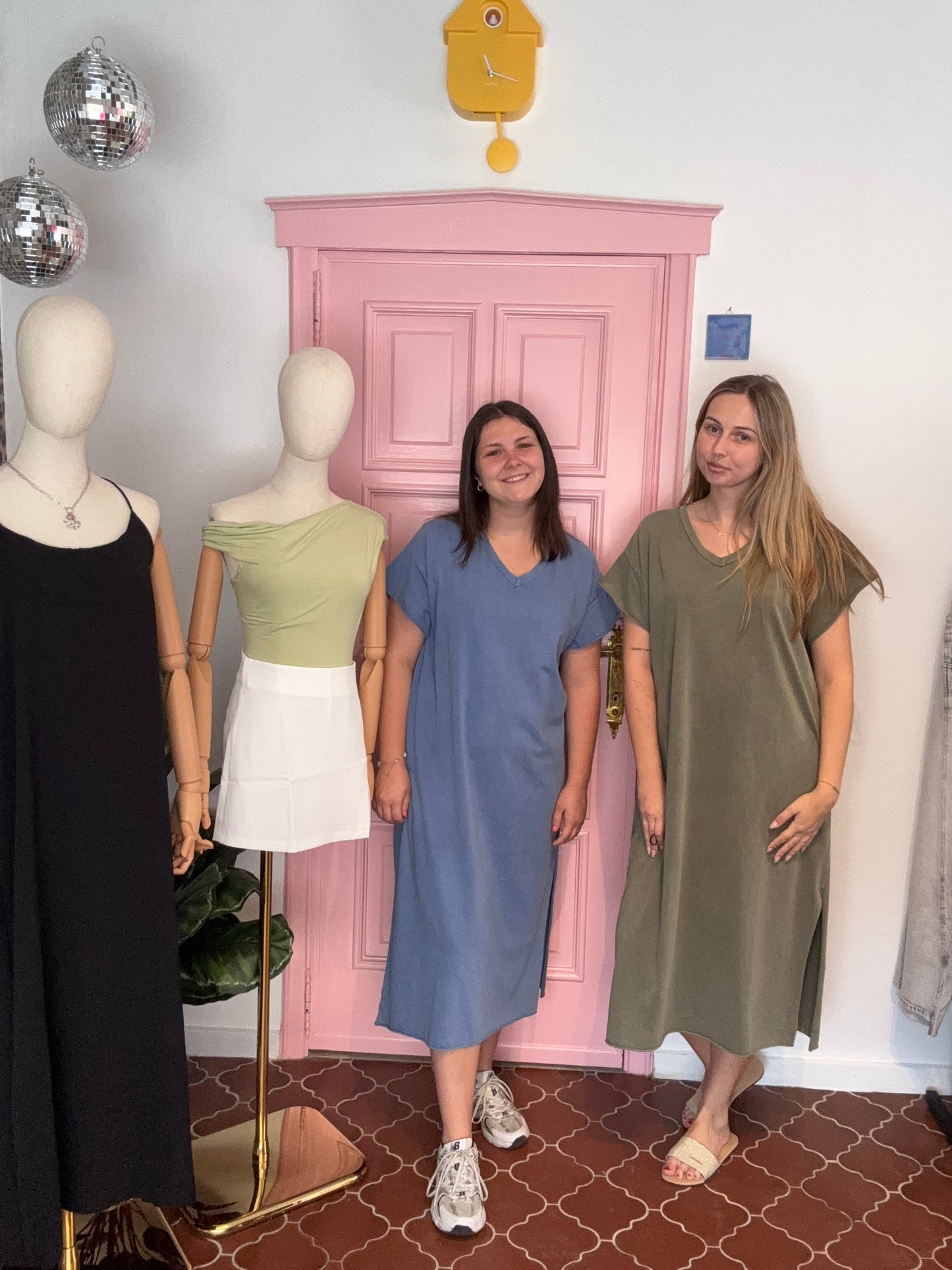 Julia's t-shirt dress