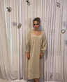 Julia's tetra dress  beige