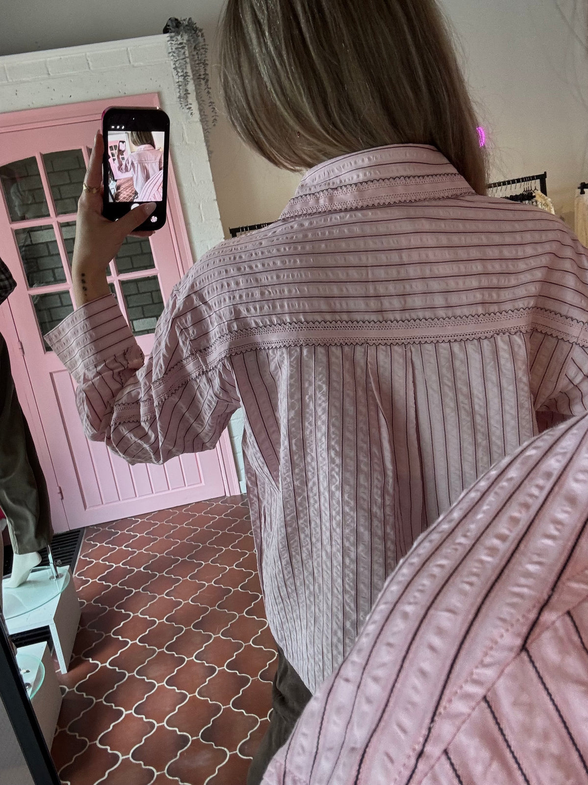 Fluresk - Roze Blouse met Details