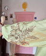 Ydence - Groene Blouse met Pailletten