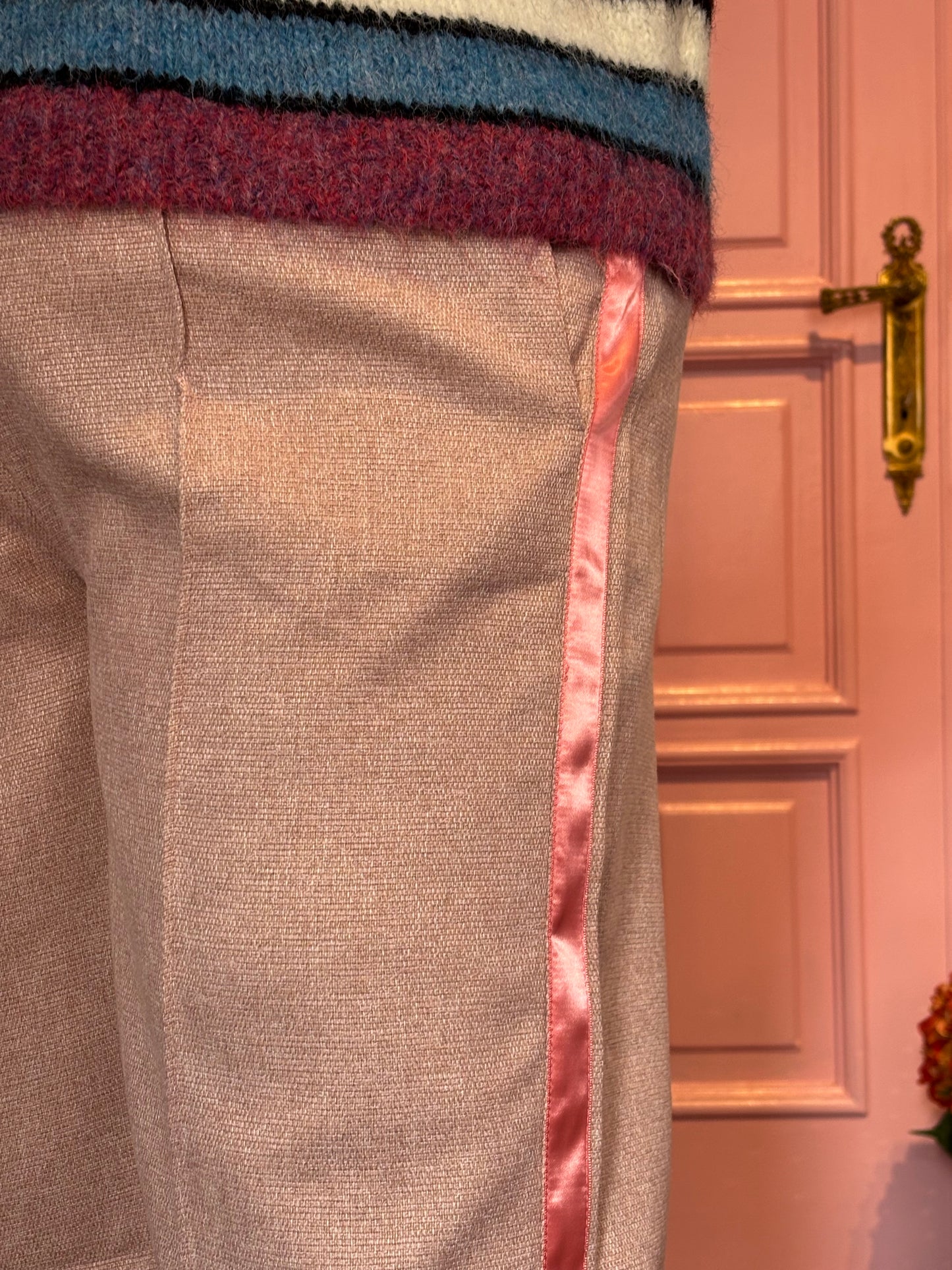 Fluresk - Zalmroze Broek