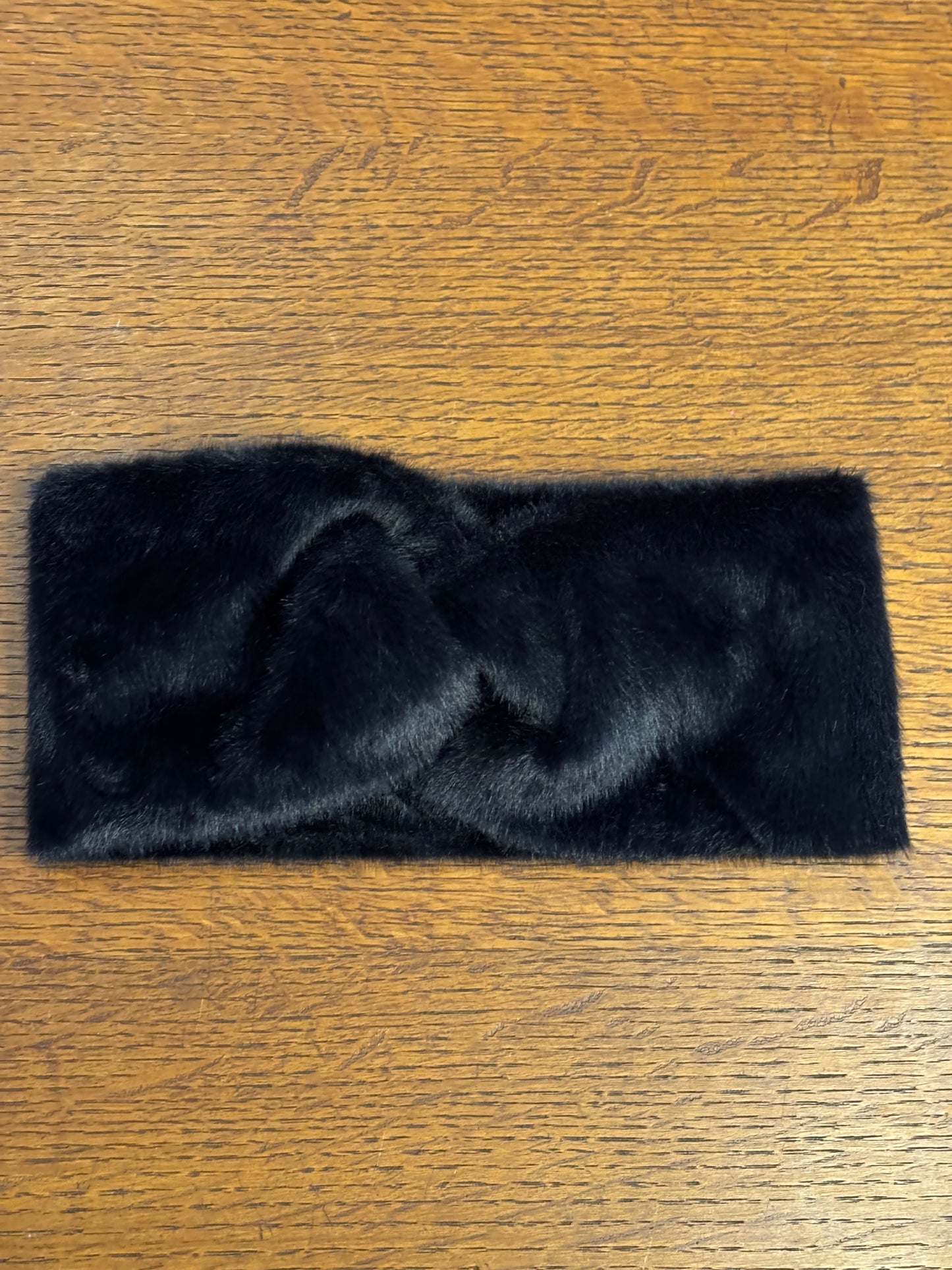 Winterhaarband zwart