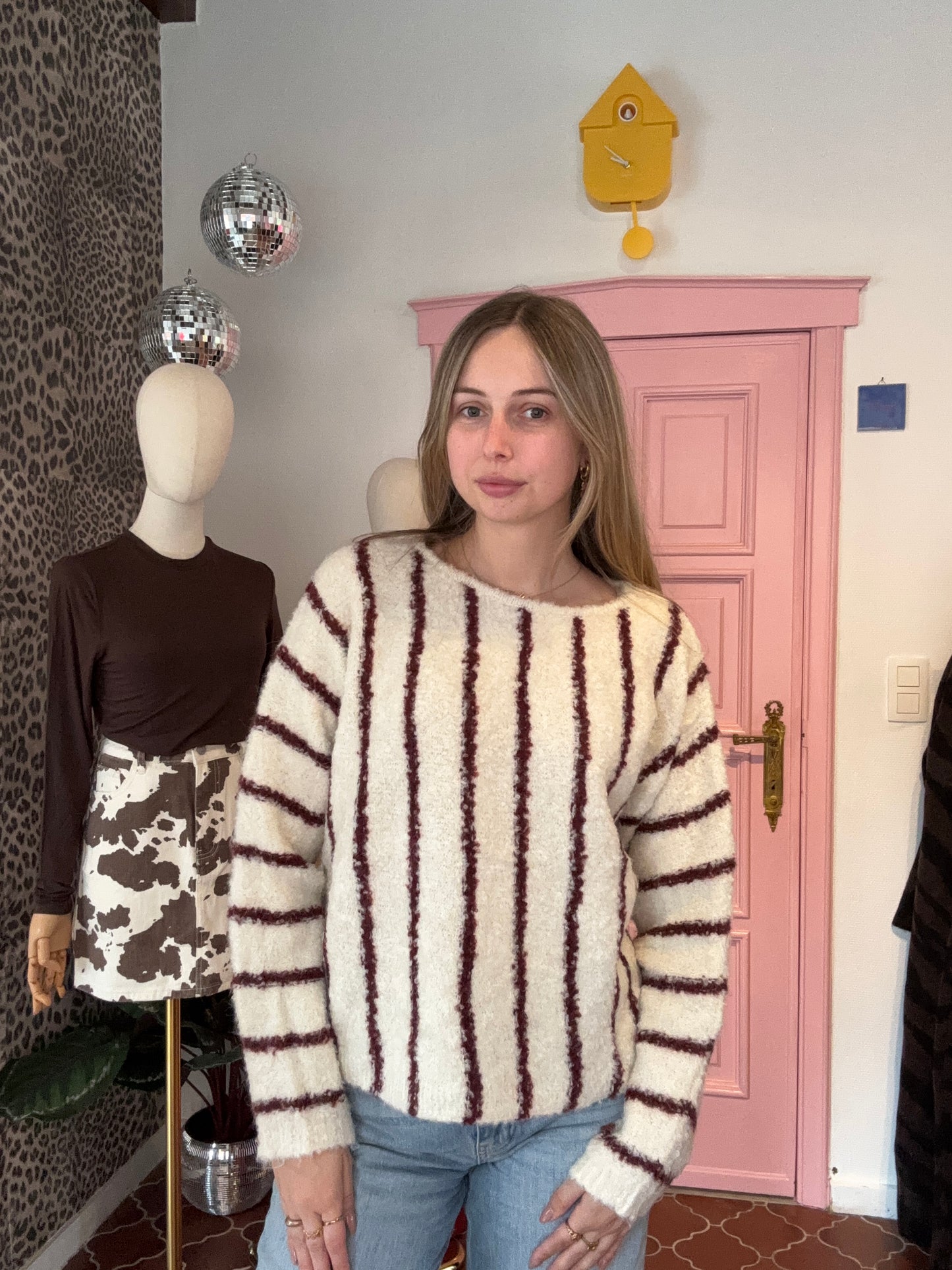 Juliette's gestreepte trui