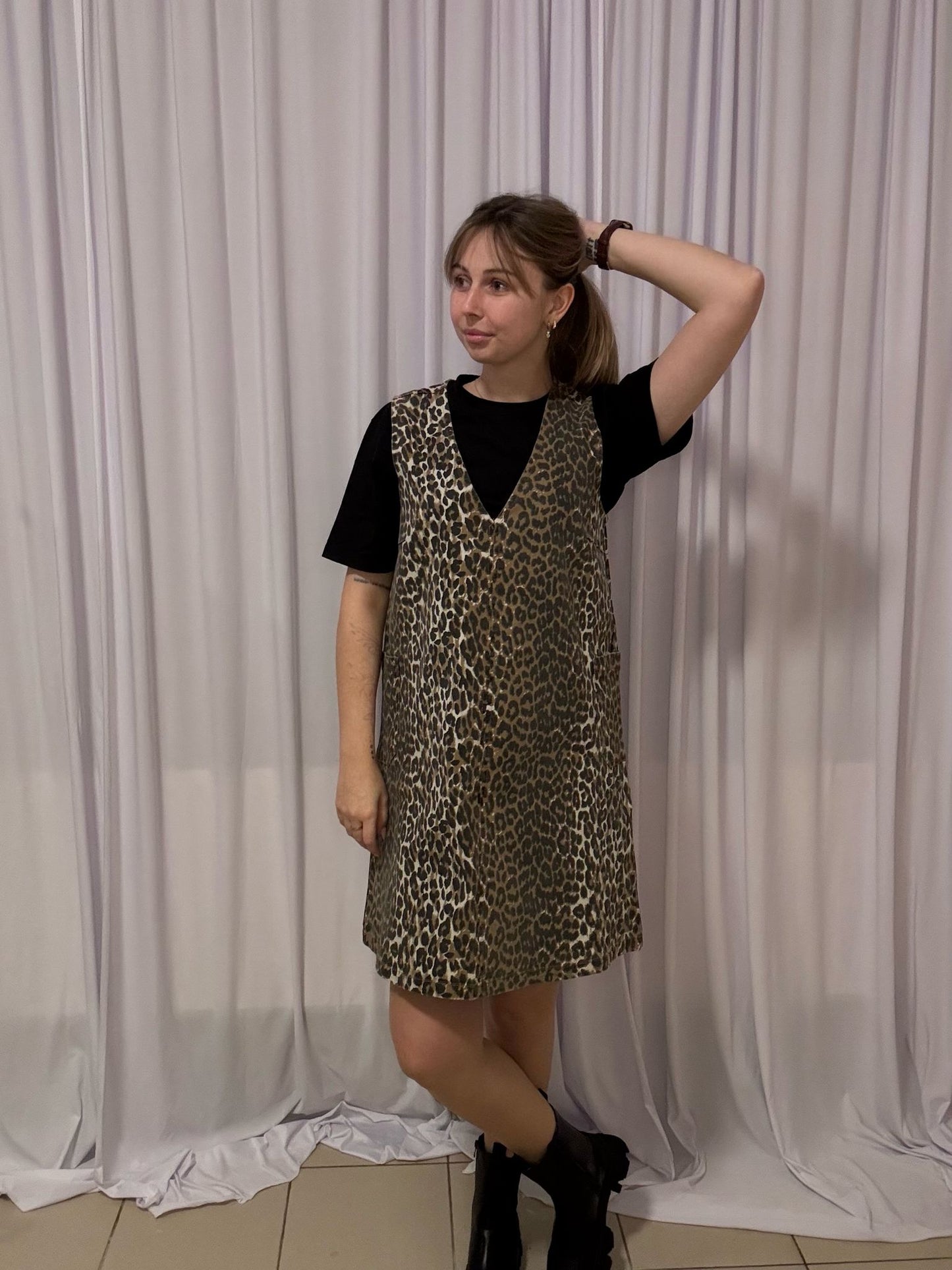 Pulz Leopard dress