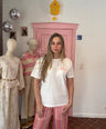 Fluresk – Wit T-shirt met print