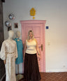B.young - Bruine Maxi Rok