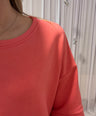 Julia's maxi dress koraal