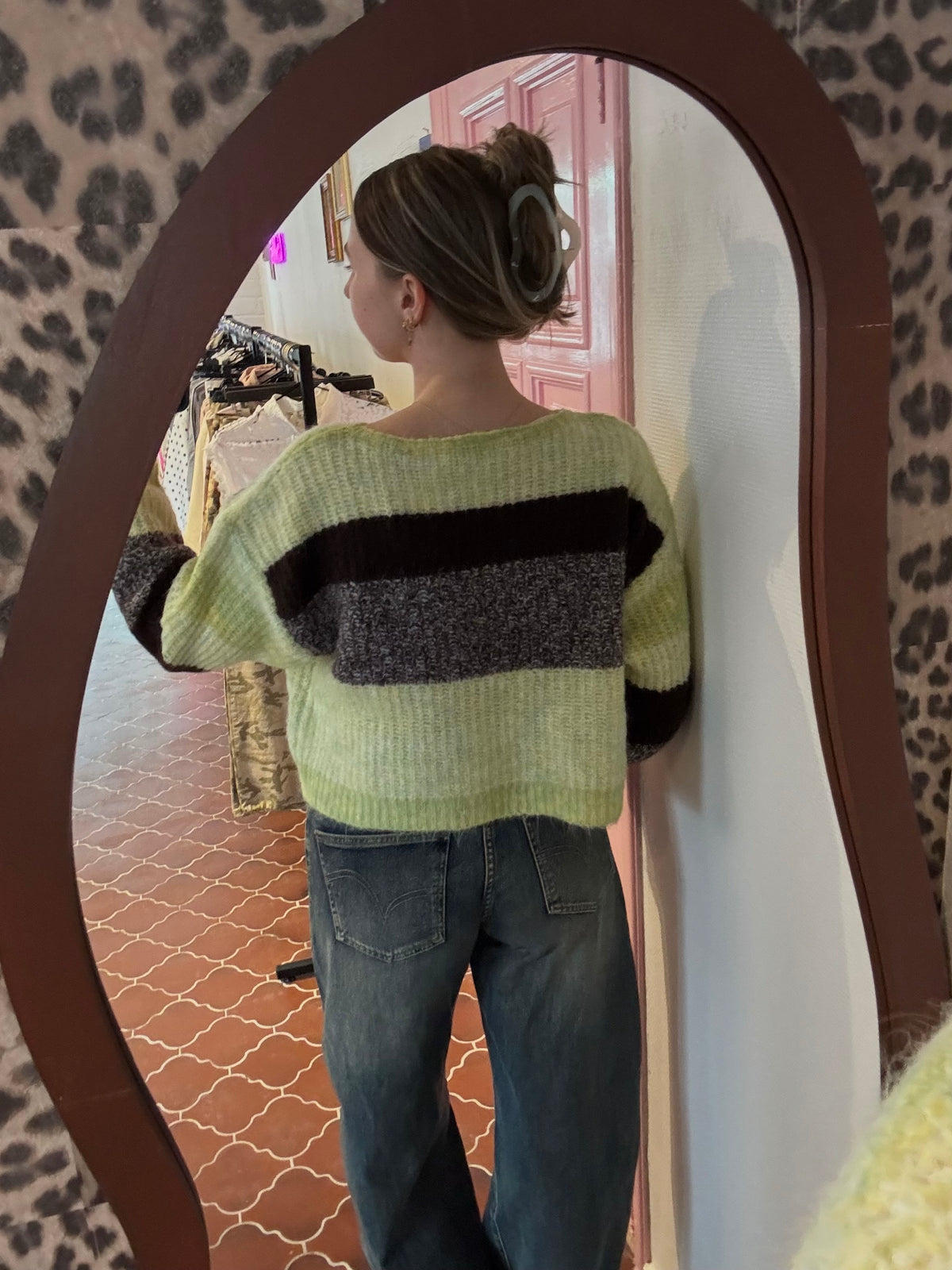 ICHI - Striped Knit