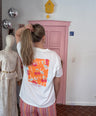 Fluresk – Wit T-shirt met print