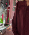 Pulz - bordeaux blouse