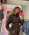 Ydence - ruitjes hemd