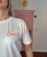 Fluresk – Wit T-shirt met print