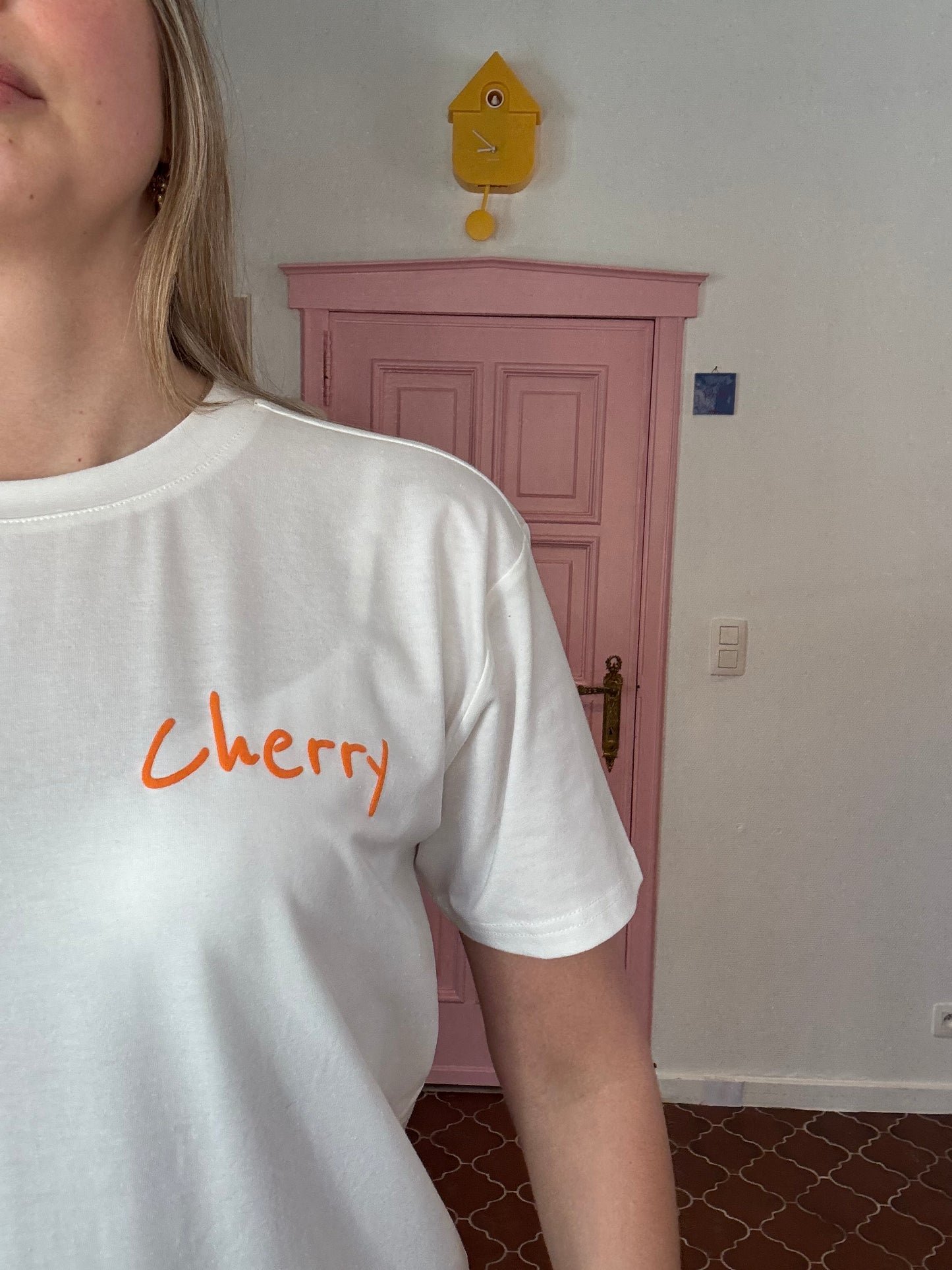 Fluresk – Wit T-shirt met print