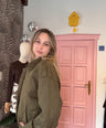 Juliette's bomber jacket suède
