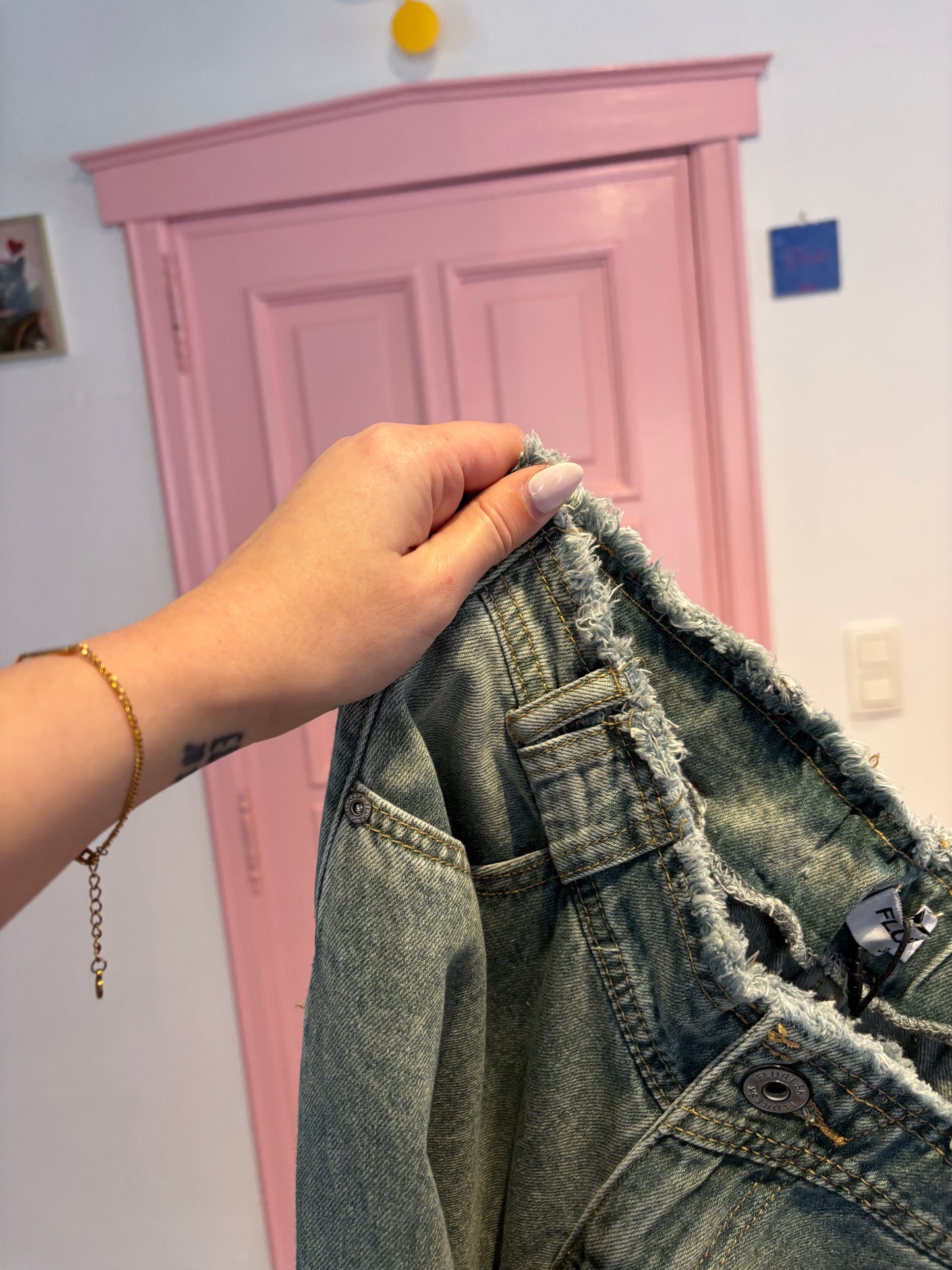 Fluresk - denim jeansbroek