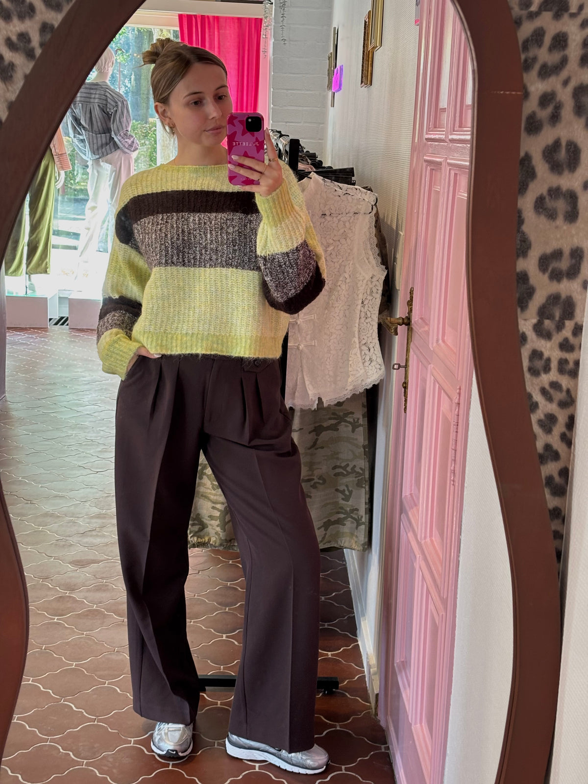 ICHI - Striped Knit