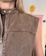 Juliette's gilet jeans