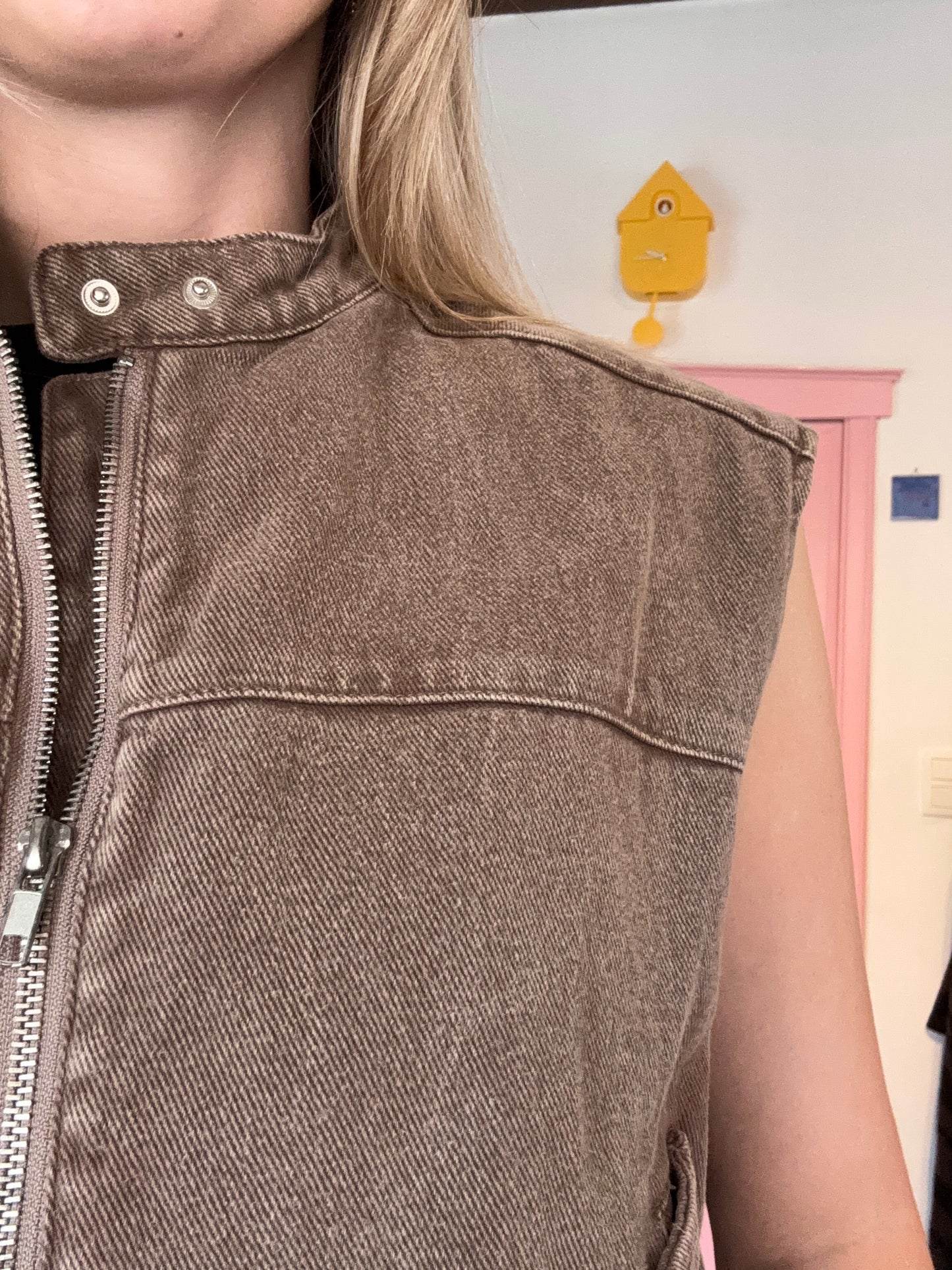 Juliette's gilet jeans