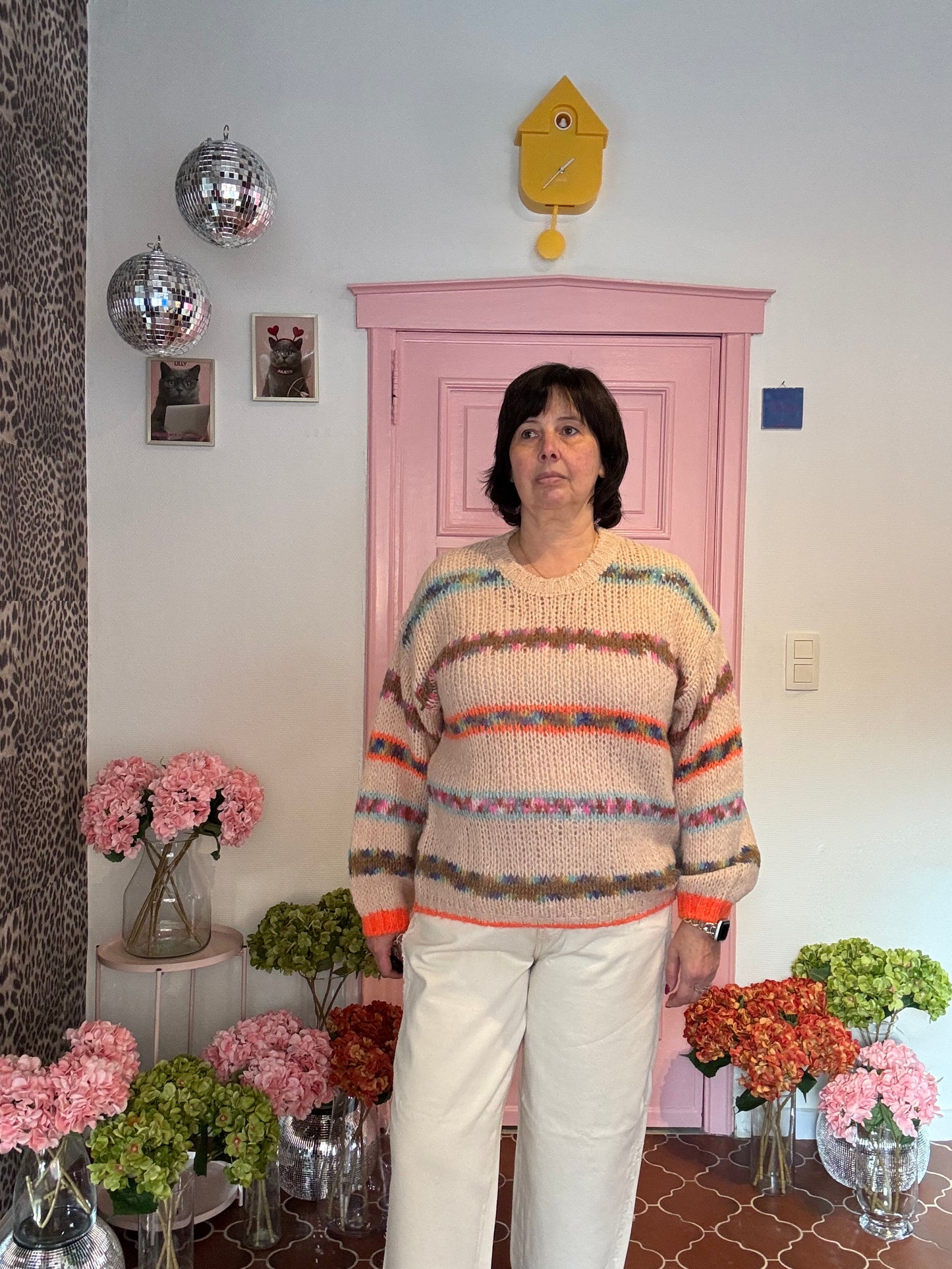 Pulz Jeans - Multicolor Gestreepte Trui