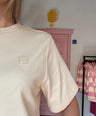 Fluresk - Beige Basic T-shirt