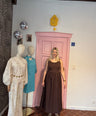 B.young - Bruine Maxi Jurk