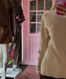 PULZ Jeans - Soft Turtleneck Top Cream