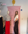 ICHI - bruine broek