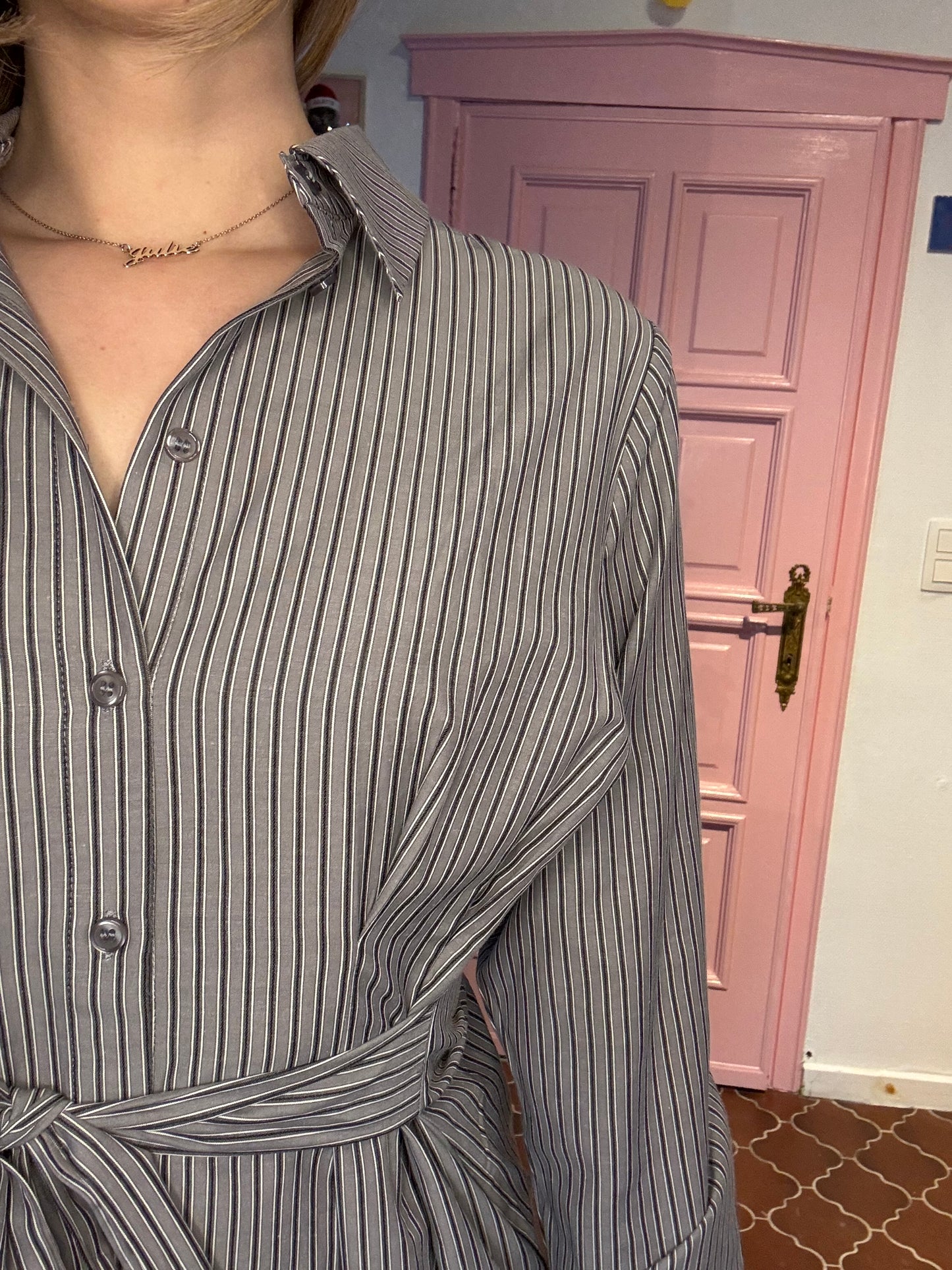 ICHI - hemd gestreept