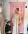 Julia's tetra dress  beige