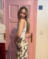 Juliette's cow jeansrok